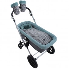 Saco capazo cruzado Pelayo Gris Uzturre